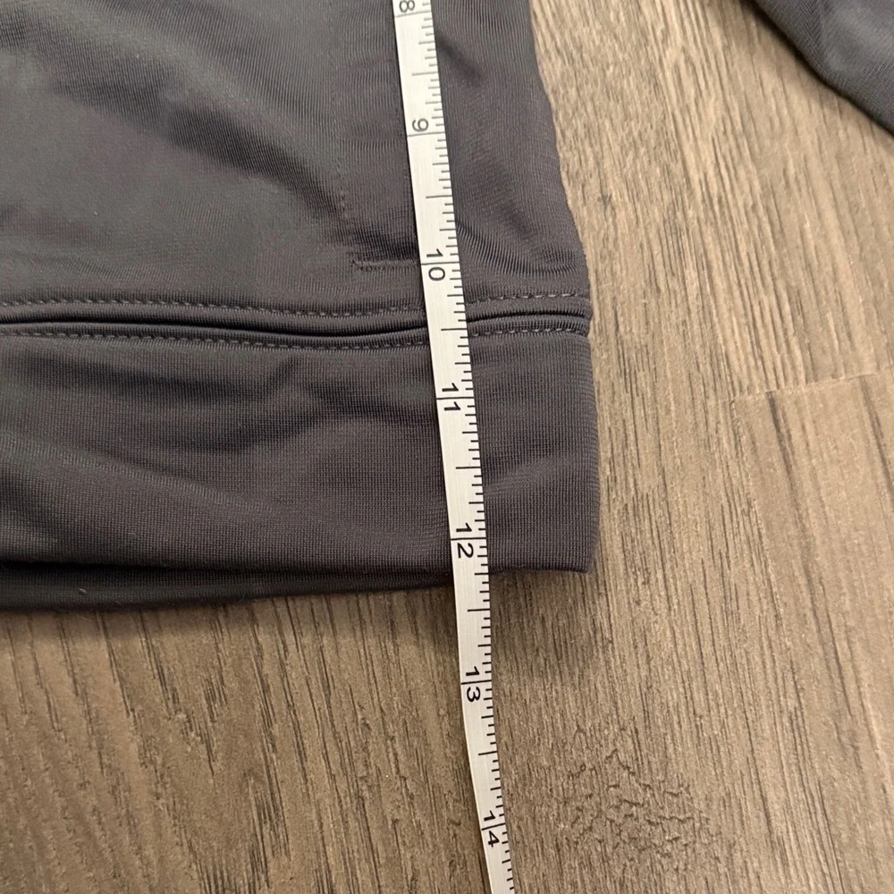 Nike Kids Charcoal gray Full-Zip Jacket